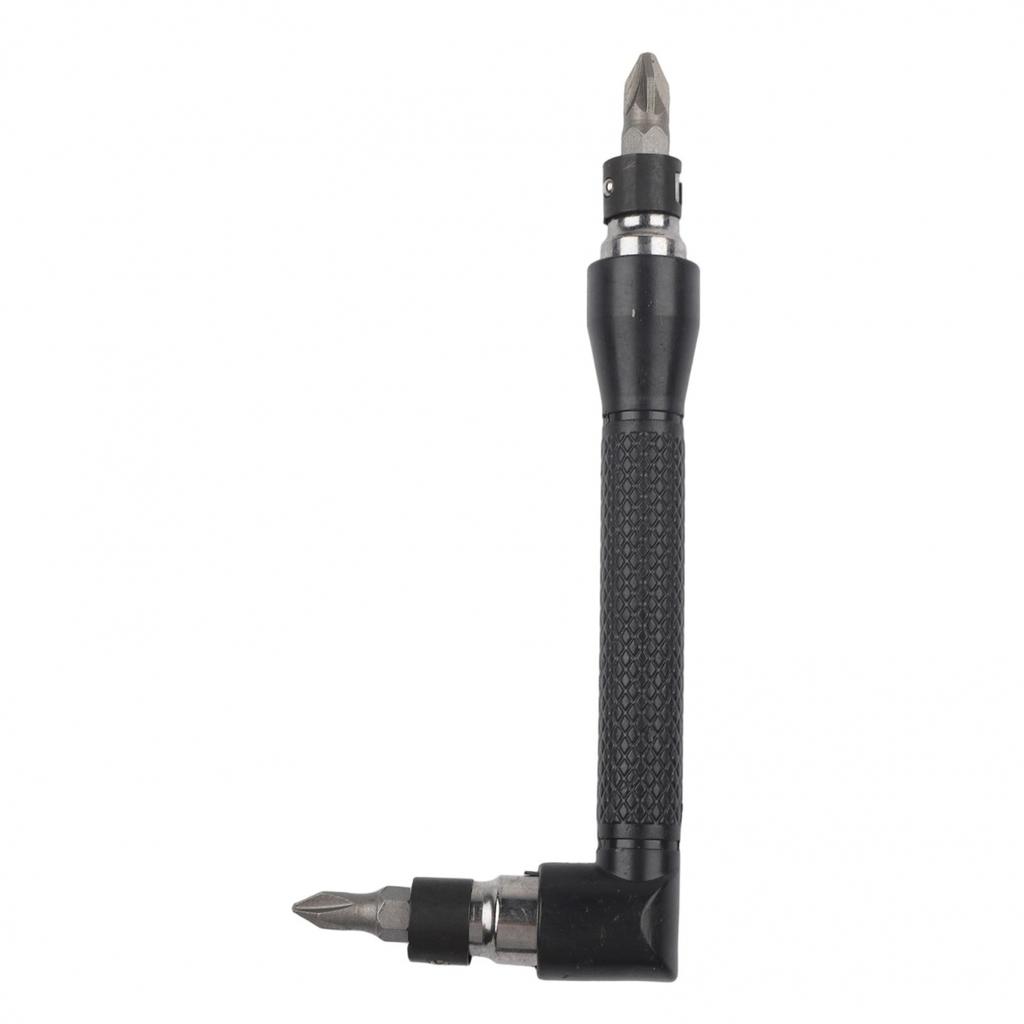Compact L Shaped Driver Handle and For Stubby Wrench Set for Workshops