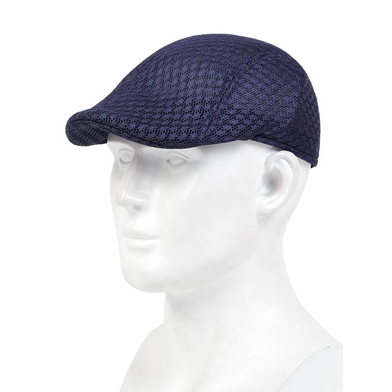 Unisex Mesh Breathable Beret Cap Outdoor Sunscreen Men's Taxi Driver Hats Leisure Sports Golf Caps Newsboy Hat