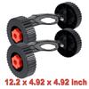 5PCS/1PCS Lawn Mower Support Wheel Support For Weed Trimmer String Trimmer Support Wheels Attachment for Grass Eater Holder