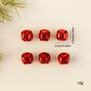 Christmas Bell Ornaments With Metal Material For Holiday Tree Scene Decor