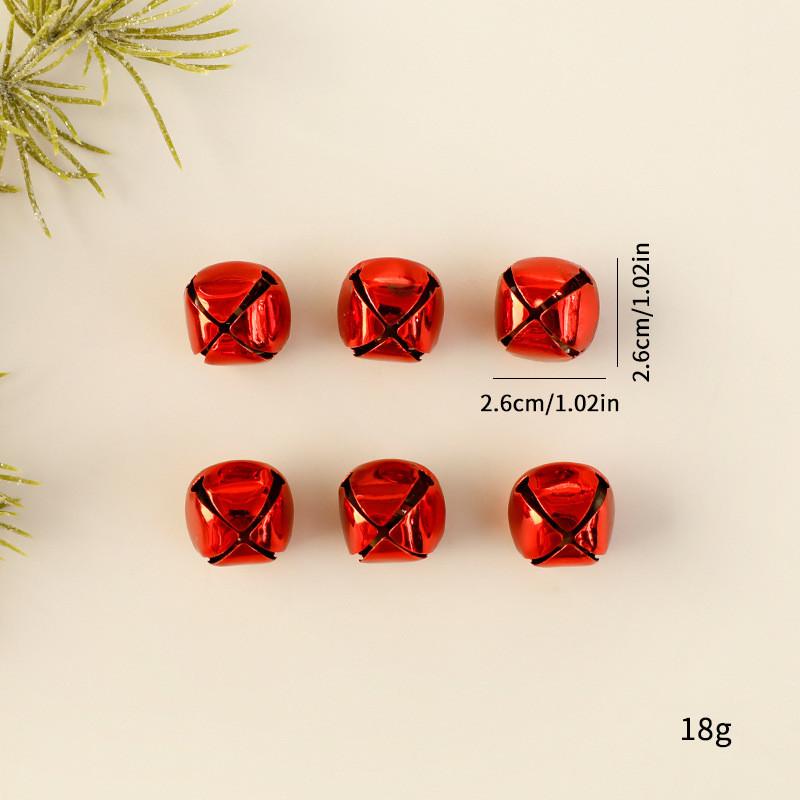 Christmas Bell Ornaments With Metal Material For Holiday Tree Scene Decor