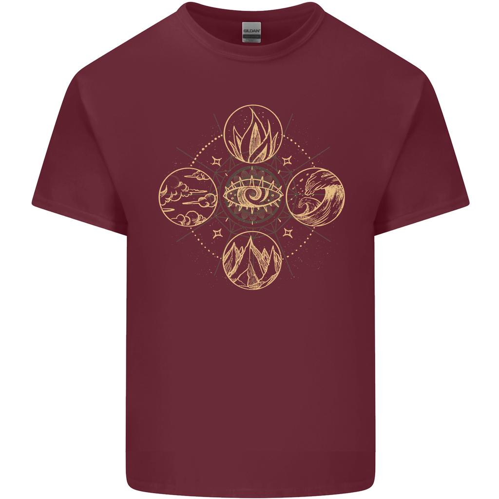 Celestial EleUnisexts Astrology Star Sign Unisexs Light Cotton TShirt