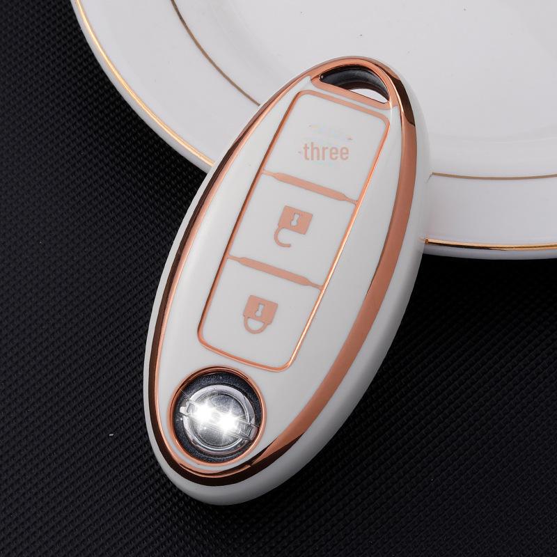 Nissan Key Shell sprādze priekš Sylphy, Teana, Qashqai, X-Trail, Kicks, Tiida, Bluebird