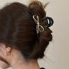 Korean Style Metal Bow Claw Clip Ins Bow Crab Clip Simple Bow Hair Claw  Party