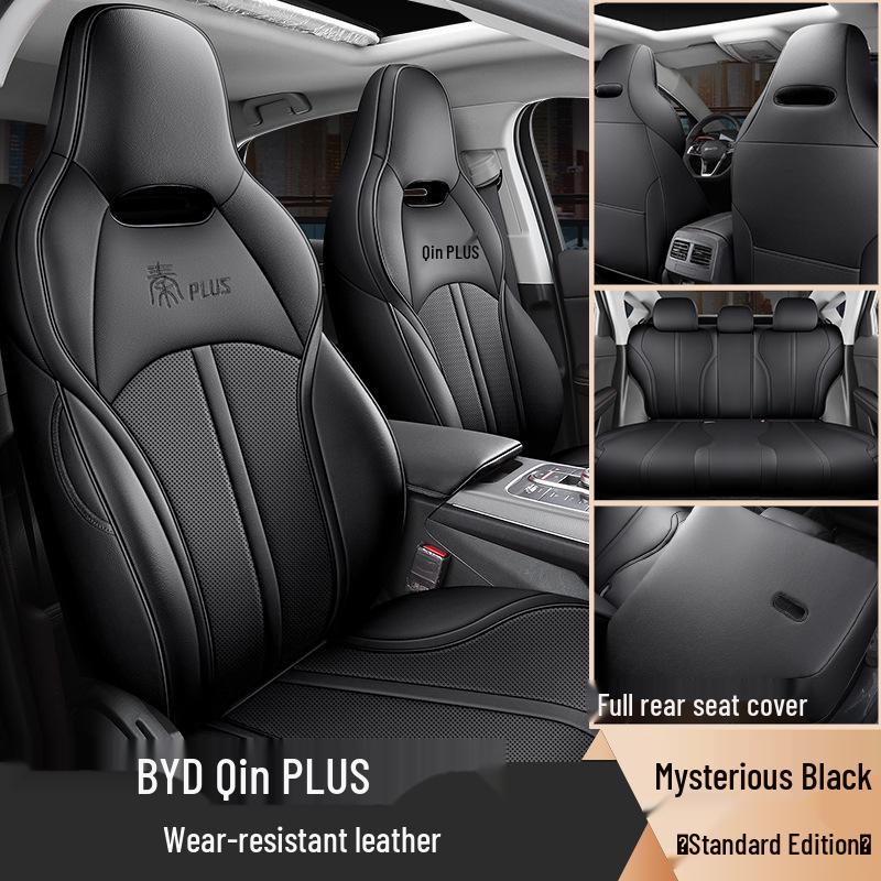 BYD Qin PLUS Dedicated Seat Cover: Four-Season Full Wrap DMi/EV Universal Cushion