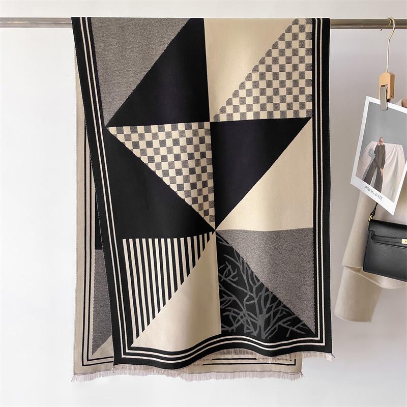 

Cashmere Scarf for Women Thick Warm Winter Blanket Brand Female Luxury Quality Shawl Wrap Bufanda Poncho Echarpe Pashmina 65x185CM