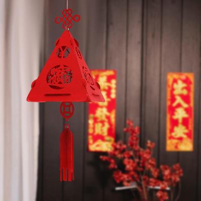 Rote chinesische Laternen-Jahresdekoration für das Heimsegensfest