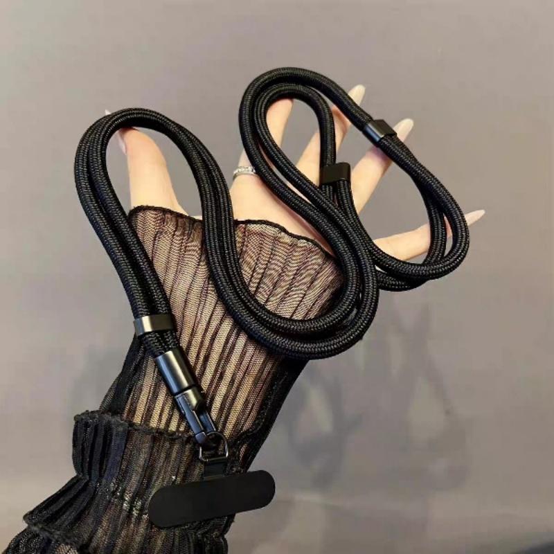 Adjustable Mobile Phone Strap Lanyard Crossbody Phone Lanyards Neck Rope with Patch for iPhone Cell Phone Hanging Cord Strap