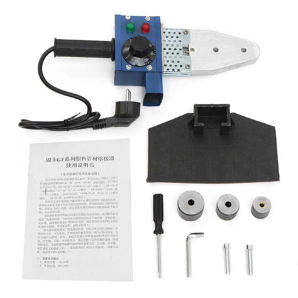 800W/1000W Electric Hot Welding Machine Heating Tool PPR PE PP Tube Pipe Welding Machine