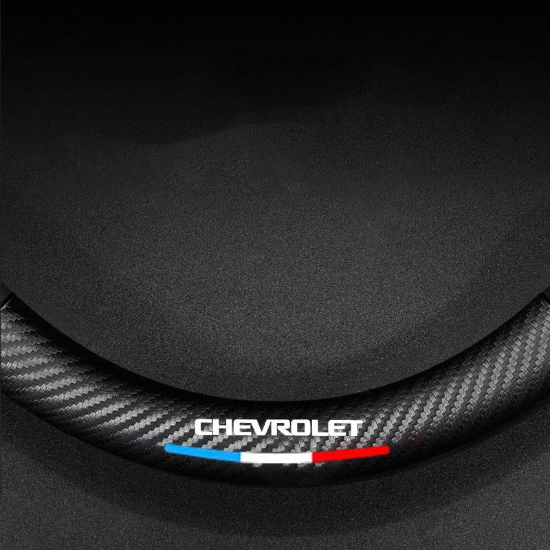 Car Sticker Car Steering Wheel Cover Microfiber Protection Cover For Chevrolet SS Z71 RT Captiva Colorado Cruze Spark Trax