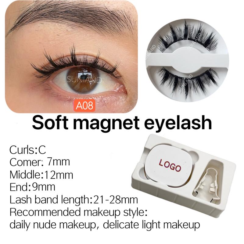 2026 New Product Soft & Lightweight TOP Soft Magnetic Lash with Good Price  with Clip Eyelashes