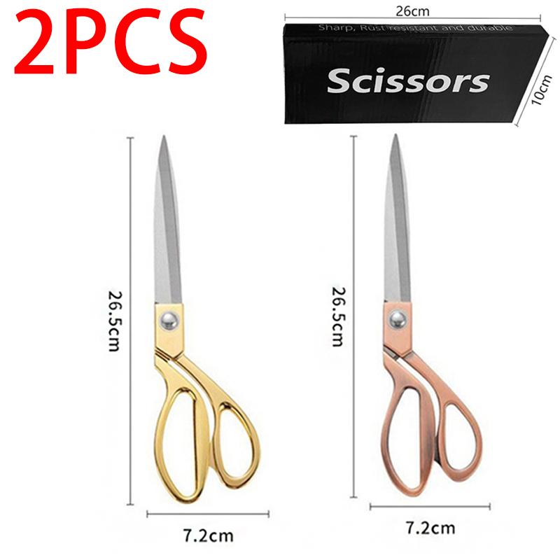 Professional Tailor Scissors Stainless Steel Tailor Shears Sewing Scissors for Fabric Clothes Needlework Cutter DIY Tool CFJ002