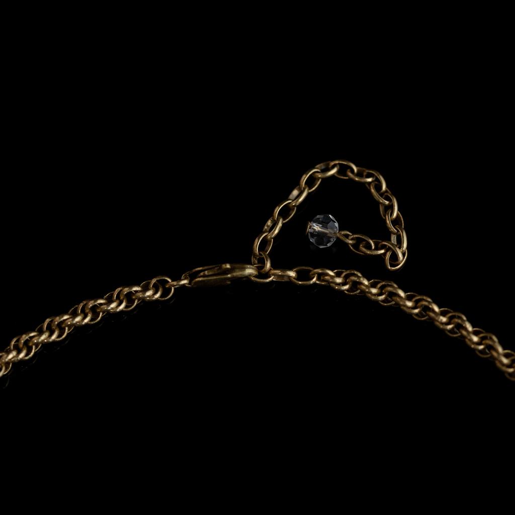 Medieval Vintage High Fashion Personality Temperament Retro Purple Hollow Heavy Industry Pendant Necklace Bracelet, Set