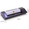 Deli A3/A4 Hot & Cold Laminator CN plug (adapter included)
