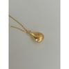 Raindrop Long Necklace [18Kgold Plated]