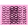 30 Pairs Of Imitation Mink False Eyelashes, Multi-Layer Thick Eyelashes, Daily Simulation Eyelashes