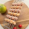 Detachable Sausage Barbecue Net Non Stick Barbecue Net Clip  for Outdoor Camping