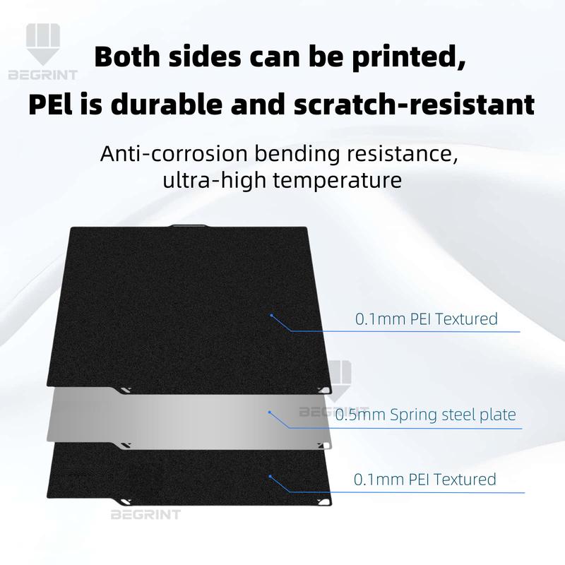 Build Plate For Elegoo Centauri Carbon Plate PEI Carbon fibe Sheet Smooth Centauri Carbon Build Plate Elegoo 3D Printer Parts