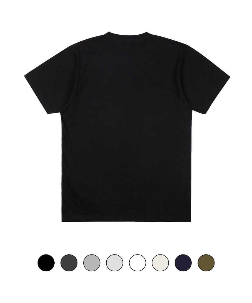CREAM SODA LAB Crsdel Denim Lettering Short Sleeve T-Shirt (Type A)