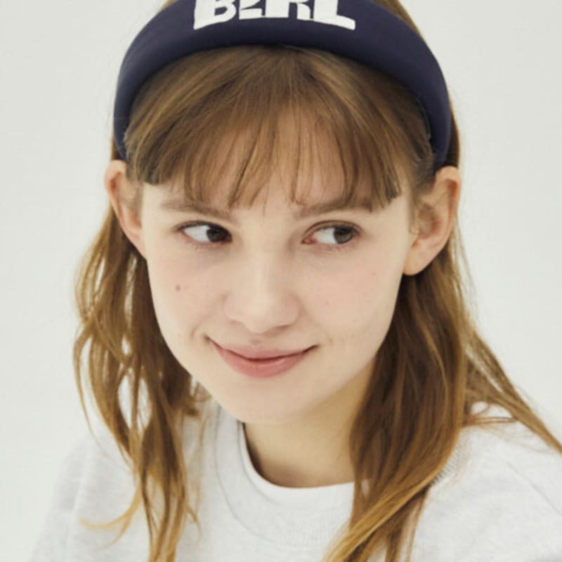 BIRL BIRL Symbol hair band- NAVY