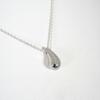 [Used] TIFFANY 925 Teardrop Pendant/Necklace/j69-10