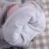 Chic HOT Half Warm Fluffy Soft Women Plush Cat Gloves Bear Paw Fingerless Winter
