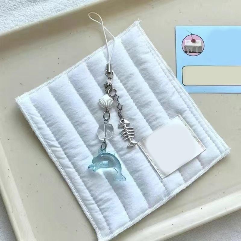 Portachiavi con Perline in Lega Acrilica Elegante Ciondolo per Telefono per Donne Ragazze Portachiavi Elegante Regalo Accessorio alla Moda per Borsa