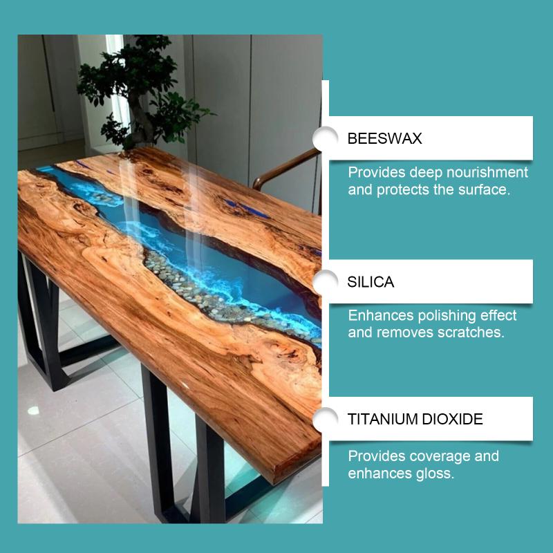 Resin Polish Kit 100ML for Epoxy Countertop and Table Surface  Removal Restores Glossy Smooth Appearance