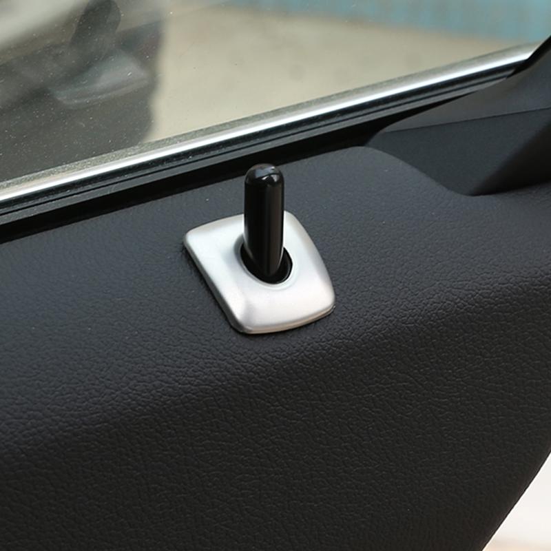4 bucăți pentru stilul mașinii știft pentru ușă, șuruburi decorative, cercuri, autocolante interioare cu paiete, accesorii auto pentru BMW Seria 3 G20