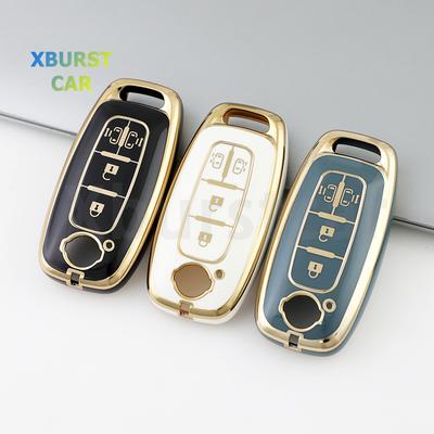 4 Buttons TPU Key Case Holder Cover For Nissan Kicks X Trail T33 Ariya Altima Rogue Juke Qashqai J12 Bluebird Sylphy Accessories