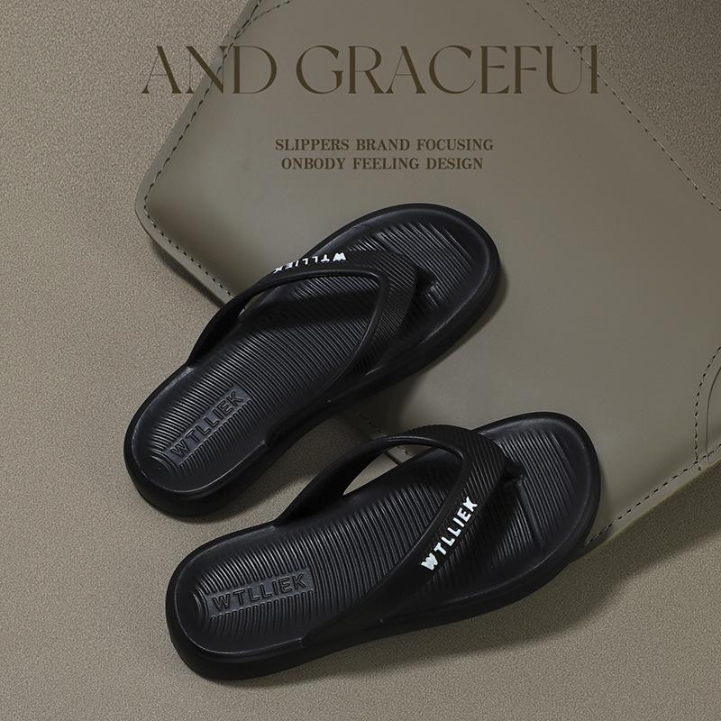 Men's Summer Outdoor Soft Sole Non-Slip EVA Beach Flip-Flops