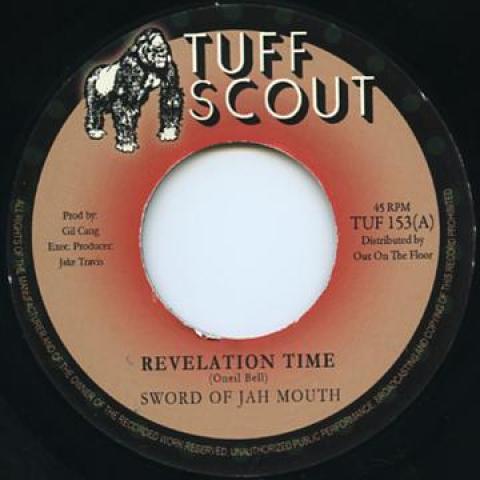 7inch Record SWORD OF JAH MOUTH  Revelation Time  Revelation TUIF153 Tuff Scout 1981 UK Reggae Ska  Dub Used