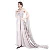 Cosplay Game of Thrones Costumes, Daenerys Grey Dress Halloween Cosplay Stage Costumes