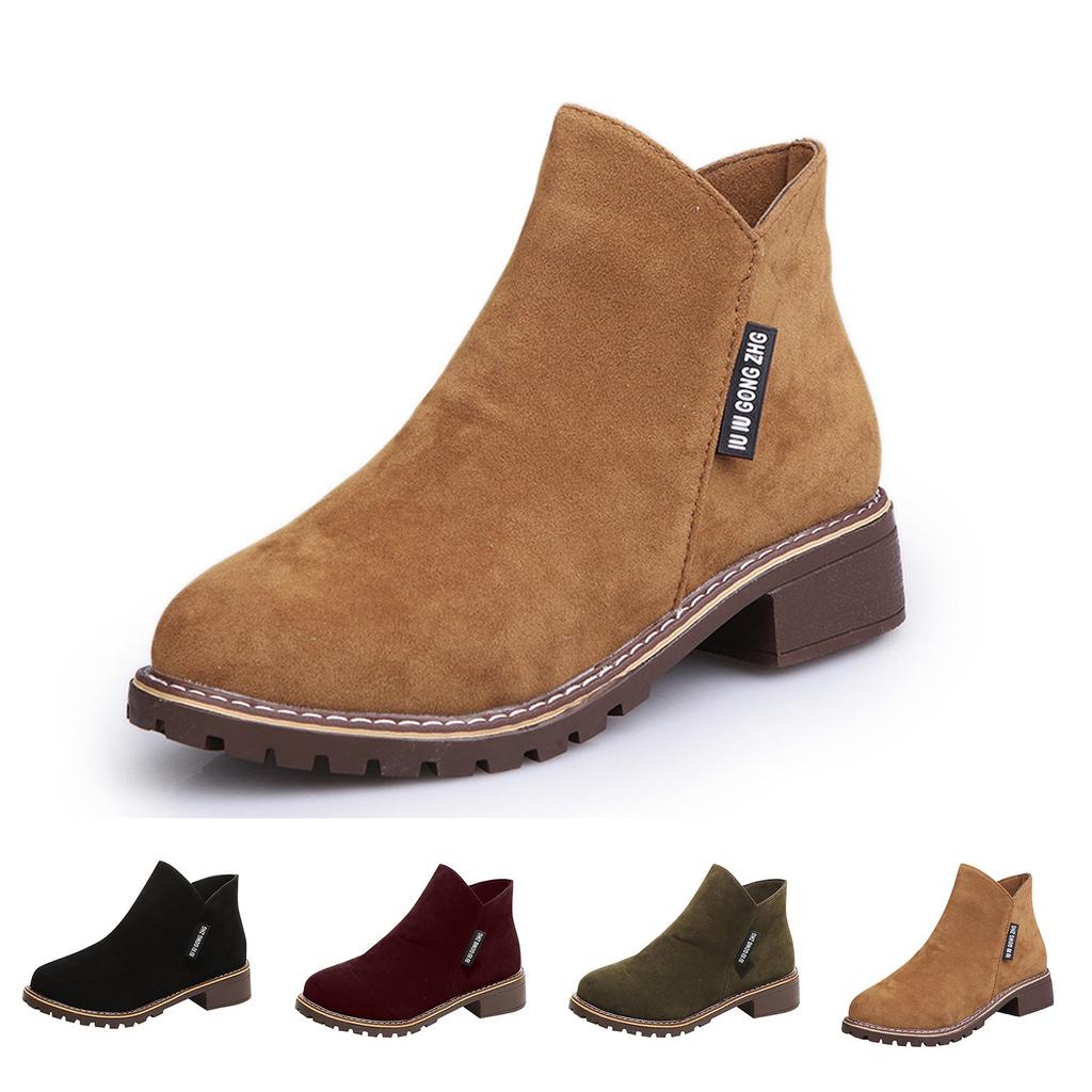 plus size flat boots