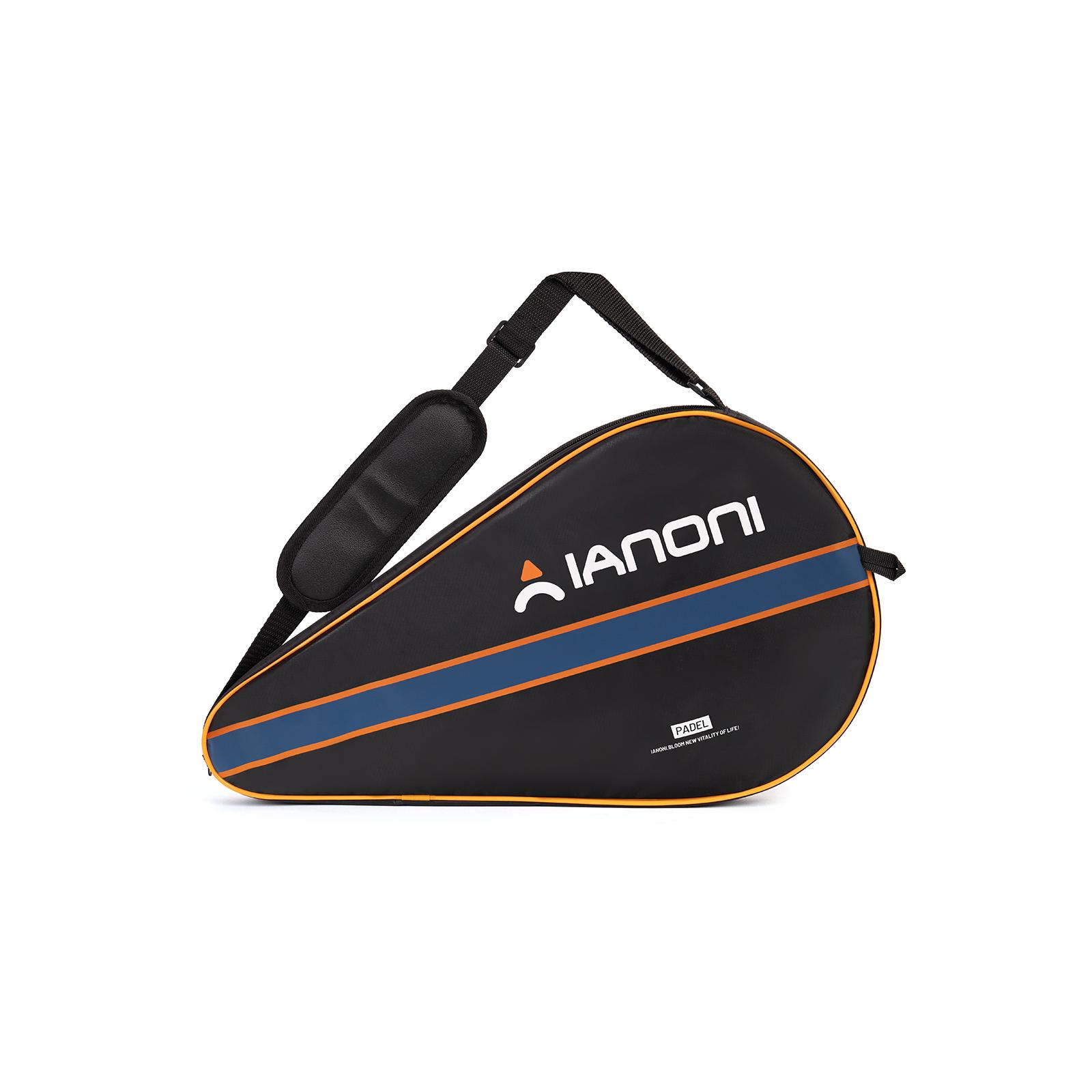 IANONI Original New Padel Tennis Rakcet Bag High Quality Portable Oxford Padel Racket Cover Adjustable Strap Bag оранжевый