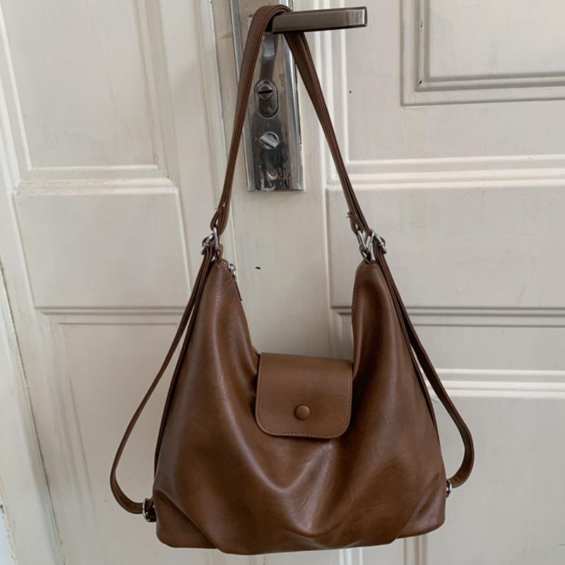 High-value large-capacity bag women's new autumn commuter backpack tote bag