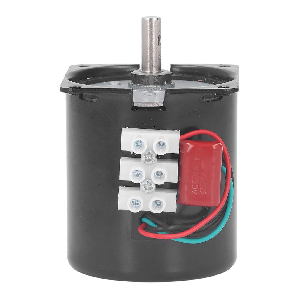 28W 220VAC Reduction Motor Metal Gears Copper Coil Low Speed CW CCW Large Torsion Gear Motor