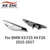 51117338569 51117338570 2ks Levý Pravý Blatník Chromová Lišta Znak Pro BMW X3 F25 X4 F26 2015-2017