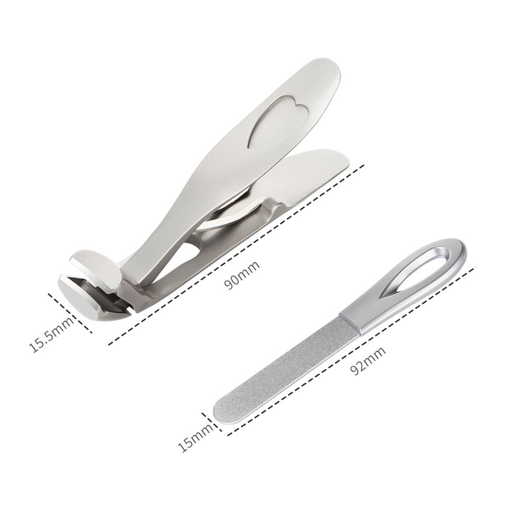 Anti-splash Nail Trimmer Heavy Duty Portable Nail Cutting Tool Manicure Tool