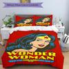 3pcs Wonder Woman, Superhero Cover Set,Soft Comfortable Duvet Cover,Guest Room (1*Duvet Cover + 2*Pillowcases, Without Core) Yy251024061