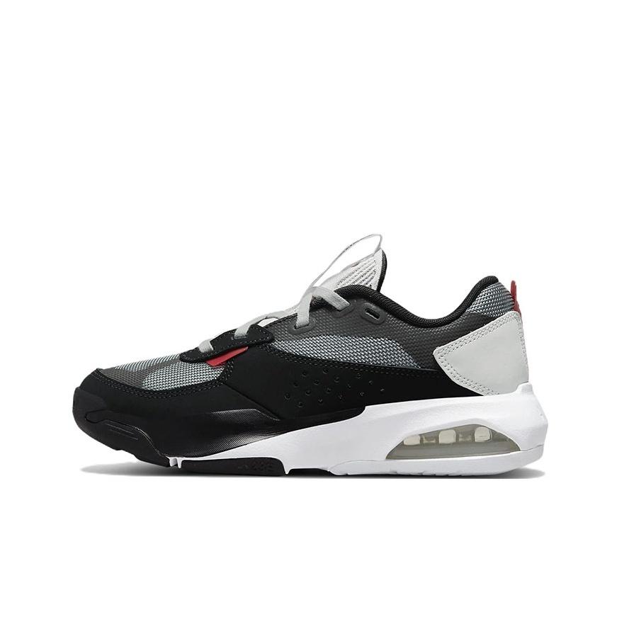 Кроссовки Air Jordan Air 200E GS Черный Дымчато-серый Детские Белый Университетский Красный DM9677-060 35.5