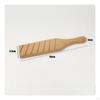 Solid Wood Pottery Mallet Wooden Clay Paddle Smooth Finish Shaping for Potters,