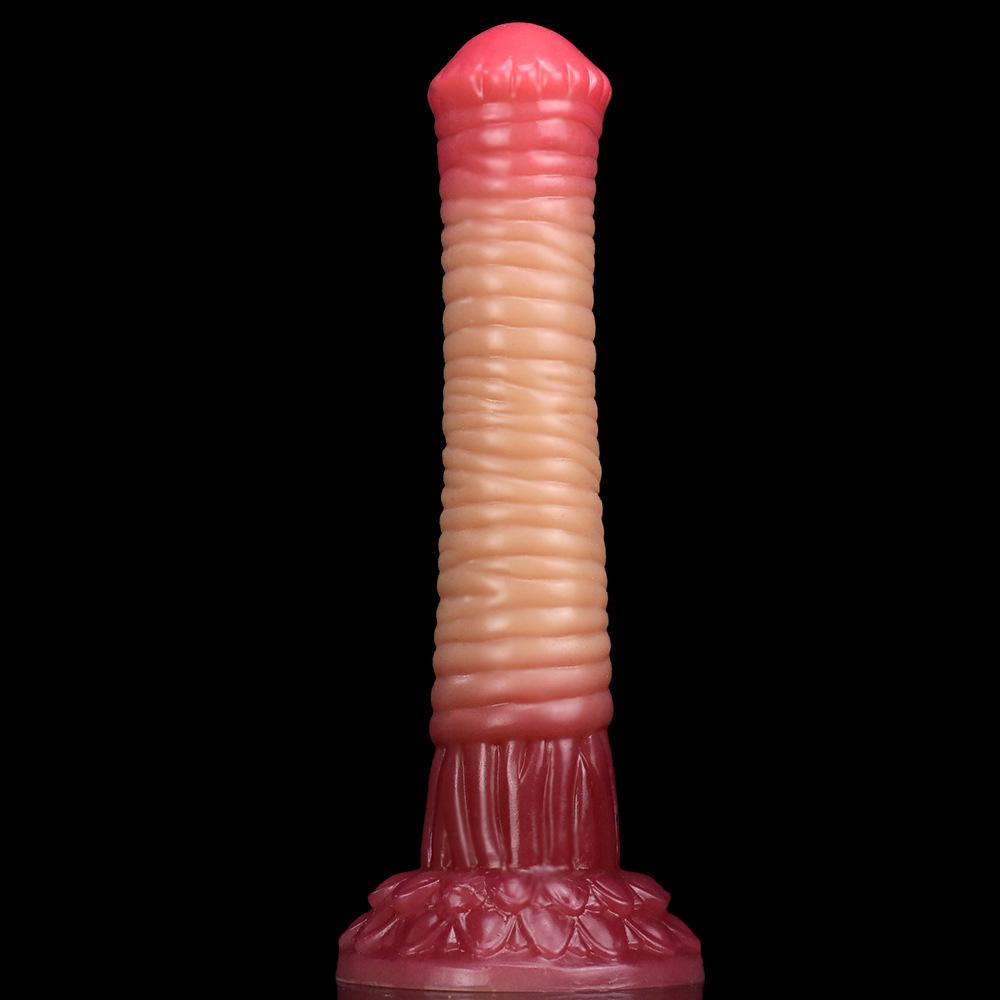 Supersize Stimulation Simulation Gradient Silicone Dildo Female Use Abnormity Simulation Phallus Female Sex Toys Masturbator