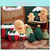 Creative Cartoon Christmas Tree Plush Pillow Stuffed Toy For Kids Holiday Gift