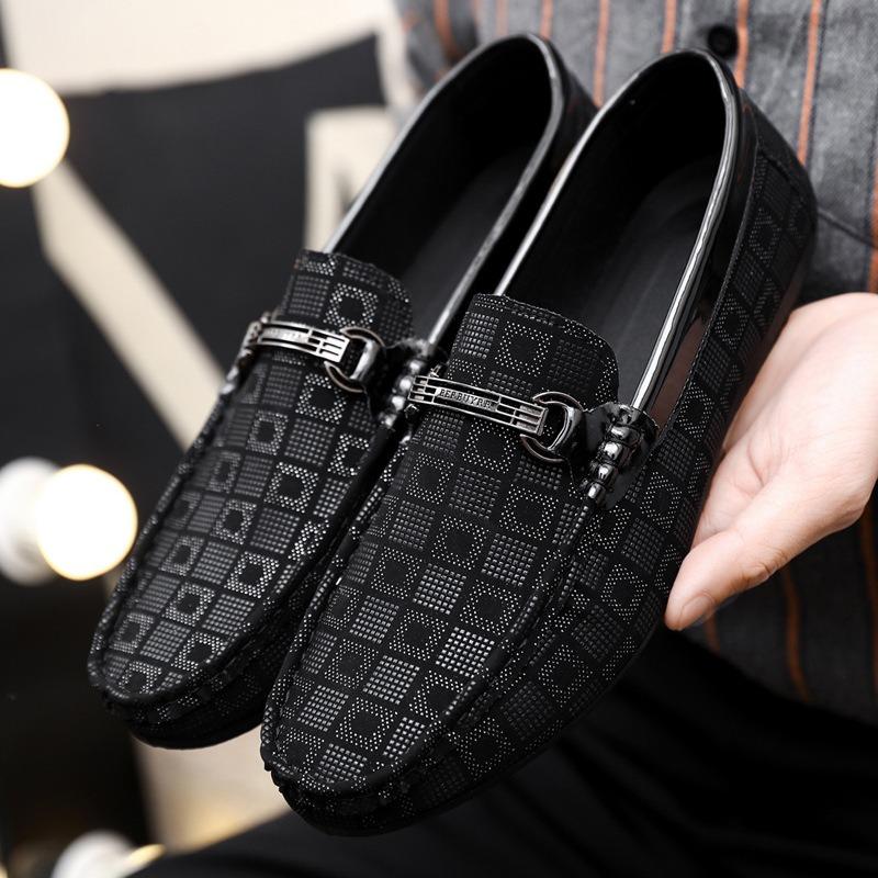 Men's Shoes Spring New Doudou Shoes Men's Low-top Foot Cover Breathable Lazy Shoes One Pedal