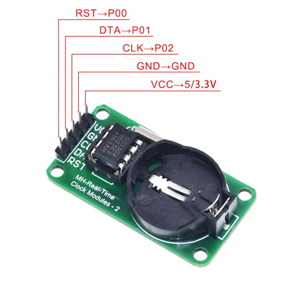 Modul Ceas DS1302 Modul Ceas în Timp Real RTC pentru Arduino AVR ARM