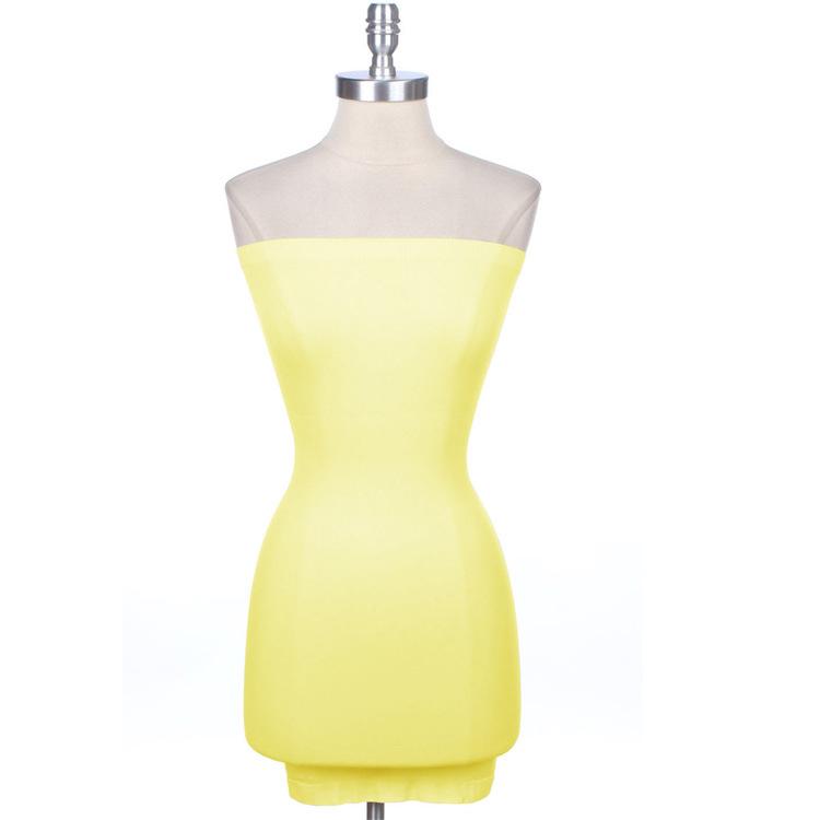 2024 Summer Sexy Stretchy Strapless Mini Club Dress
