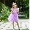 FORPEND Princess Dress Sizes and Perfect for and DS02 Size Children's Costume, 90, 100, 110, 120, 130cm, Halloween, Parties, Birthdays, (Purple, 100)