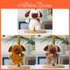 Soft Dog Plush Toy With Bell Small Backpack Decor For Boys And Girls