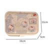 Kawaii Hello Kitty Jewelry Box Earrings Portable Necklace Ring Cute Pu Leather Storage Box Travel Mini Compact Accessory